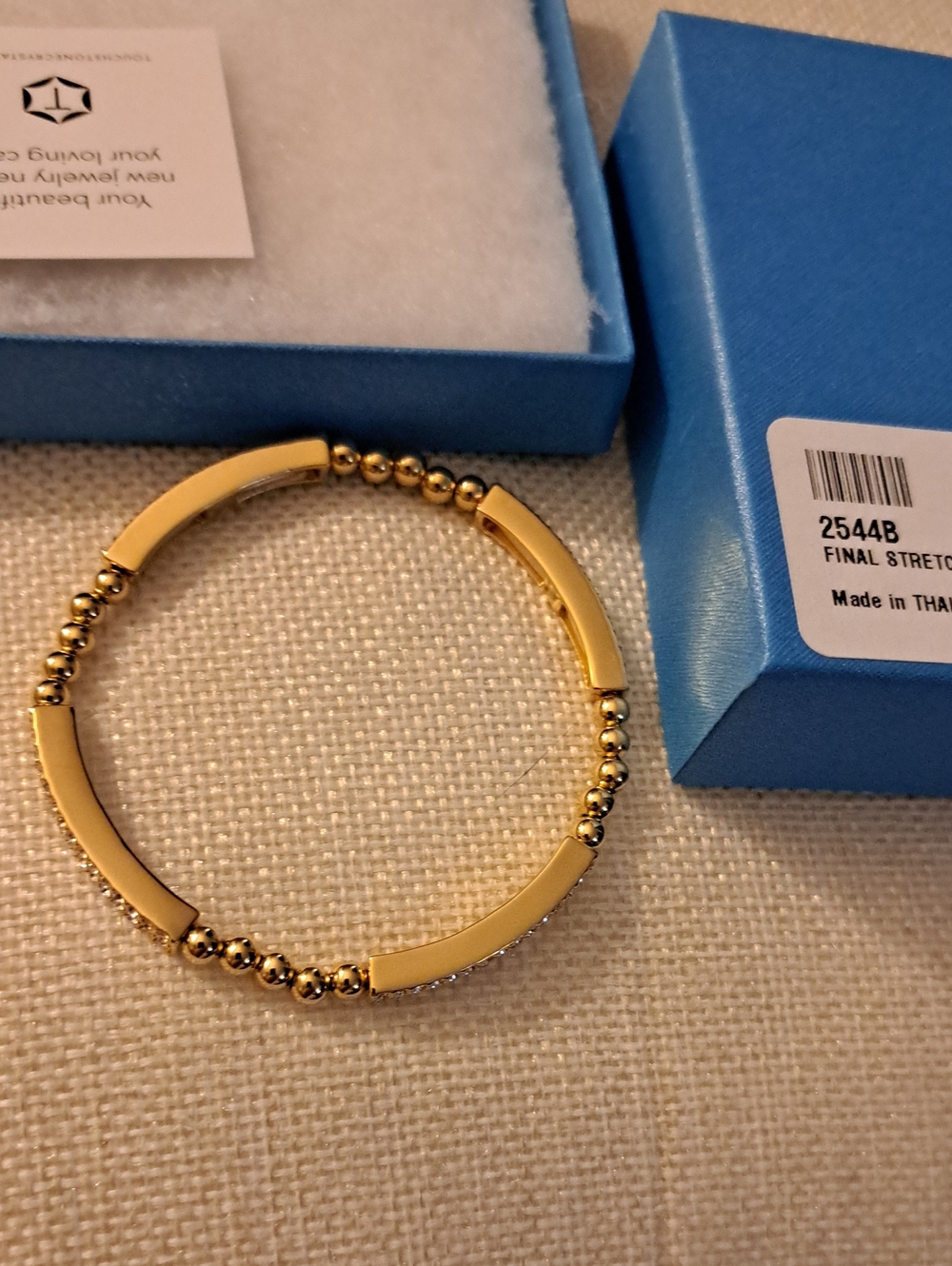 Touchstone Crystal Final Stretch Bracelet - Picture 3 of 3